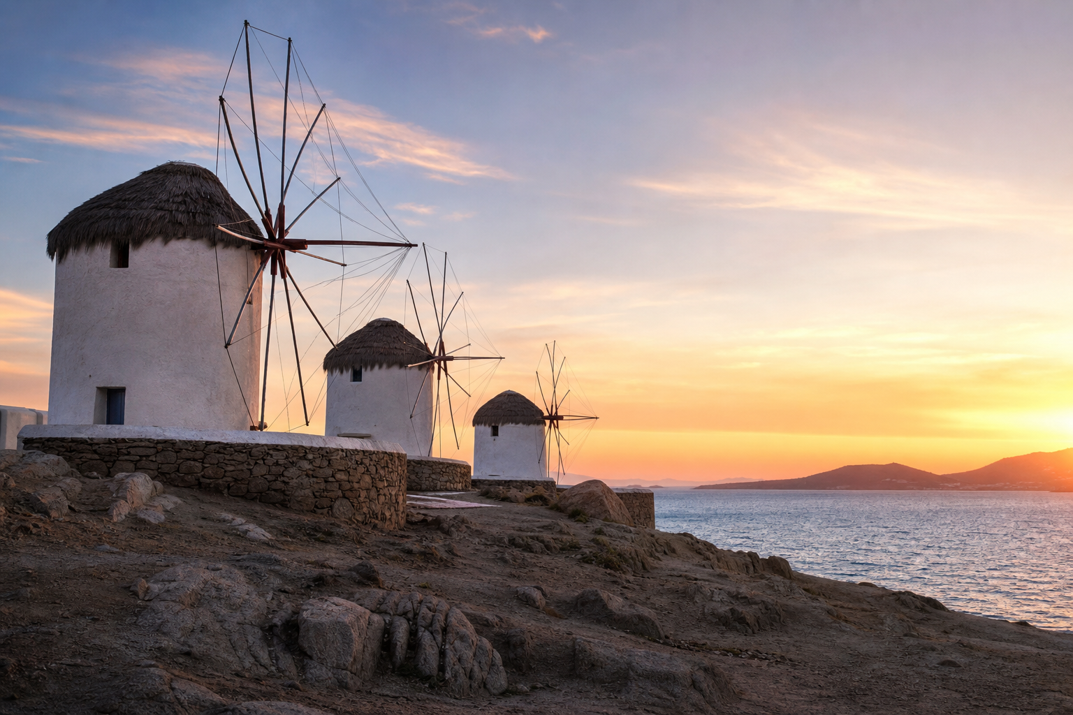 Catamarans in Mykonos
